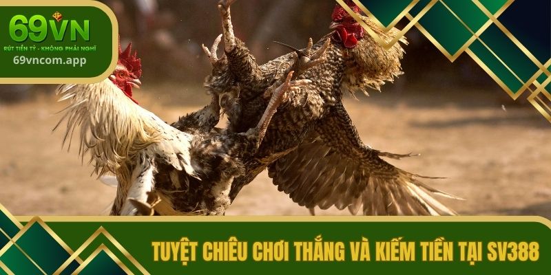Tuyệt chiêu chơi thắng và kiếm tiền tại SV388